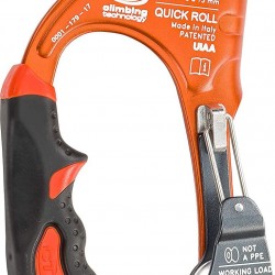 Climbing Technology Quick Roll Ascender, Right Hand, Orange