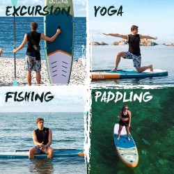 DAMA Inflatable Stand Up Paddle Board 10'6