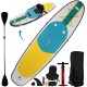 10’ Inflatable Stand Up Paddle Board / Kayak And SUP! (6 Inches Thick, 32 Inch Wide Stance Width) |11-Piece Accessory Set That Includes Convertible Paddle, Kayak Seat, Travel Backpack, And More!