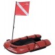 BEUCHAT Guardian Board Float with Legal Dive Flag for Spearfishing Scuba Snorkeling Diving or Free Diving