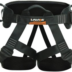 Fusion Climb Centaur Deluxe Military Tactical Padded Half Body Side Gear Loop Adjustable Harness 23kN M-XL Black