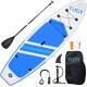 TUSY Stand Up Paddle Board Inflatable SUP Blow Paddle Boards 10.6', Accessories with Backpack, Non-Slip Deck, Adjustable Paddles, Pump for Youth