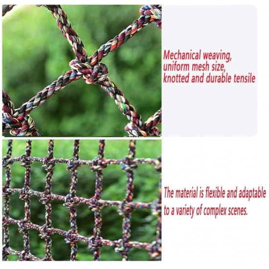 Children's Climbing Net Outdoor Restaurant Decoration Net Child Protection Net Safety Protection Climbing Woven Rope Net Playground Railing Protection Net