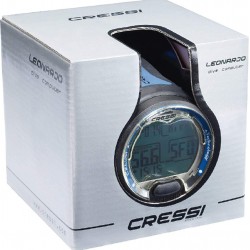 Cressi Leonardo Underwater Single Button Diving Computer, Created in Italy, Quality Since 1946