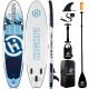 Highpi Inflatable Stand Up Paddle Board 10'6''x32''x6'' SUP with Accessories Backpack Anti-Slip Deck, Leash, Paddle and Hand Pump, Surf Paddle Boards for Youth & Adult