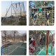 Plant Climbing Decorative Net Child Climbing Safety Net Suspension Bridge Adult Protection Net High Altitude Anti-Fall Net Playground Fence Protection Net