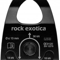Rock Exotica Machined Rescue Pulley