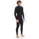 Quiksilver Mens 4/3Mm Syncro - Chest Zip GBS Wetsuit for Men Chest Zip GBS Wetsuit Black Ms