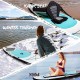 DAMA Youth 10' Inflatable Sup Stand Up Paddle Board, Youth Board, Premium Board Accessories, Floating Paddle, Single Hand Pump, Waterproof Bag, All Round Board