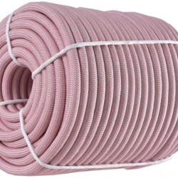 ZHWNGXO Wear-Resistant Rope, Battle Rope 10mm Nylon Wear-Resistant, Soft, Easy to Knot (Size : 50m)
