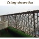 LYRFHW Safety Net Wall Decoration Safe Net Stairs Patios Balcony Anti-cat Net Playground Swing Outdoor Climbing Protection Net Climbing Rope Net(6mm,6cm)