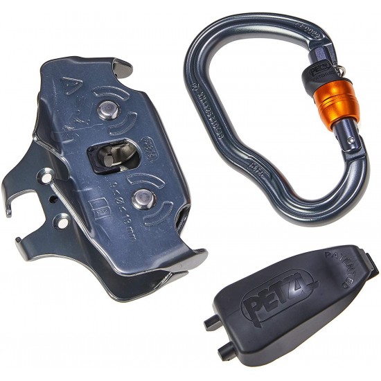 PETZL - TRAC, Drop-Proof Pulley for Tyrolean Traverses