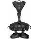 Fusion Climb Tac Rescue Tactical Full Body EVA Padded Heavy Duty Adjustable Zipline Harness 23kN M-L Black