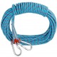 ZHWNGXO 10.5mm Clothesline, Safety Escape Rope Nylon Soft High Strength Wear Resistant 10m,20m,30m,40m,50m,60m,80m,100m (Size : 30m)