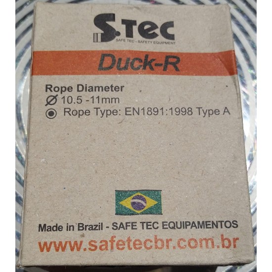 Safe Tec Duck-R Back-Up Device for Rope Access Fall Arrest 10.5-11mm Back Up Duck R