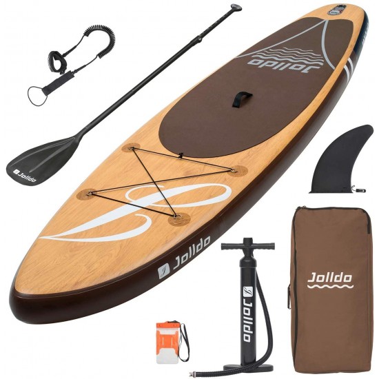 jolldo Inflatable Stand Up Paddle Board 10'6'×31