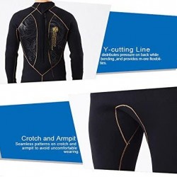 pandawoods 5mm Wetsuits for Men Neoprene Long Sleeve Full Diving Wetsuit