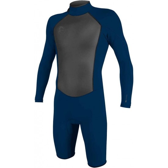 O'Neill Men's O'Riginal 2mm Back Zip Long Sleeve Spring Wetsuit, Abyss/Abyss, M