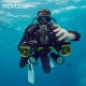 WINDEK SUBLUE Seabow Smart Underwater Scooter with Action Camera Mount OLED Display 40M Waterproof for Water Sports Swimming Pool & Diving & Snorkeling & Sea Adventures