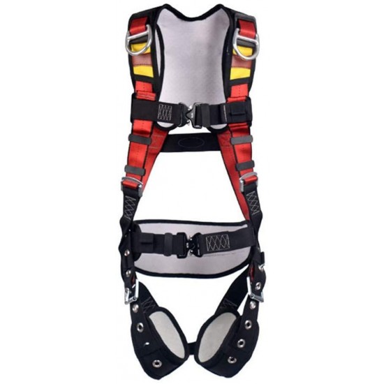 GPAN Thicken Wide-Brimmed Rock Climbing Harness Ladies Men's Full Body Safety Belt Climbing Rock Climbing Downhill Equipment Climbing Safety Belt Protection Waist,F3