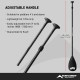 BPS Adjustable 2-Piece SUP/Stand Up Paddleboard Paddle - Carbon Fiber or Fiberglass - Comes with Carrying Bag - Available in Many Accent Colors