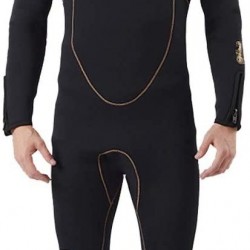 Wetsuit Man 5mm Neoprene Full Wetsuit Man's Dive Sector Back Zip for Men-Snorkeling, Scuba Diving Swimming, Surfing