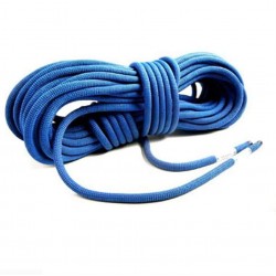 CHUNSHENN Climbing Rope Static Rope Speed Drop Rope Nylon Rope 9/10/10.5mm Diameter Length 10/20/30/40/50/100m Blue Ropes (Size : 10mm 100m) Outdoor Recreation