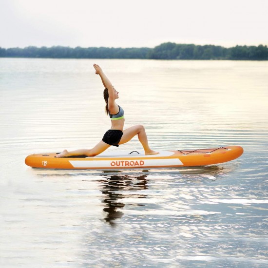 Outroad Water Inflatable Stand Up Paddle Board, 10.5 ft Length 6
