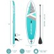 MaxKare Sup Inflatable Stand Up Paddle Board with 10'30''6'' Premium Paddleboard & Bi-Directional Pump & Backpack Portable for Youth Adult Have Fun in River, Oceans and Lakes