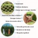 Jute Climbing Rope,large Hemp Rope Guardrail Handrail Protect Climbing Cargo Net Child Climbing Safety Netting Heavy Duty Dock Fence Protection Jungle Obstacle Nets for Kids Weight Limit 220 Lbs