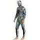 Nataly Osmann Men 5mm Neoprene 2-Pieces Camouflage Spearfishing Premium Wetsuit Long Sleeve Scuba Diving Suit Full Body Keep Warm Hooded Snorkeling Suits