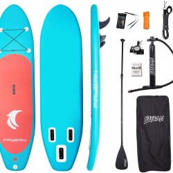 FAYEAN Inflatable Stand Up Paddle Board Round Board 10'30