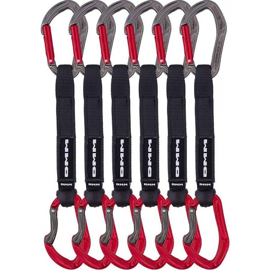 DMM Alpha VW Sport Quickdraw - 6-Pack Red, 12cm