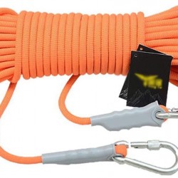Diameter 8mm Climbing Cord High Strength Rope Equipment for Mountain Climb, Fire Rescue Escape, Outdoor Survival, Camping,50m