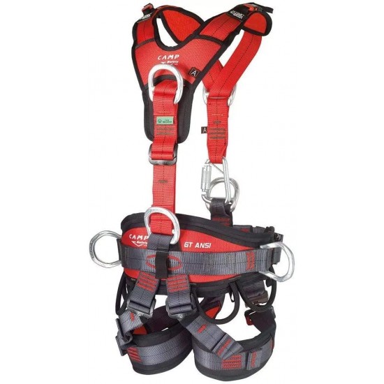 Camp GT ANSI Fullbody Climbing Harness Size 1 Small to Large ANSI Certified