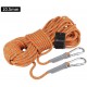 ZHWNGXO 10.5mm Electrostatic Rope, Climbing Rope Polyester Tight Weaving Not Loose for Climbing/Rappelling/Caving/Rescue (Size : 15m)