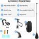 Tooluck Inflatable Stand Up Paddle Board (6 Inches Thick),SUP Accessories Included with Adj Paddle,Hand Pump,Storage bagpack,Bottom Fin for Paddling,Repair Tube,Safety Rope;Size:320x76x15cm