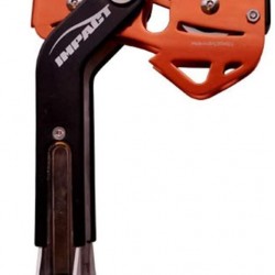 OmniProGear Lightspeed Impact Zipline Pulley with T-Handle Orange Made in USA Rated to 75MPH