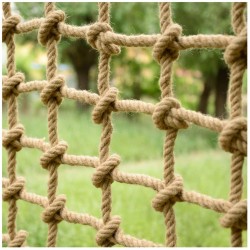 Children protective netting Safe Net Kids Protective Netting Safety Protection Climbing Woven Rope Truck Cargo Trailer Decor For Children Toys Pets Indoor Railings Stairs Decoration Mesh (Spacing 12cm