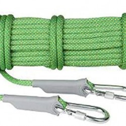 CHUNSHENN Climbing Rope Suitable for Camping Rrock Hiking Trekking Multi-Size and Multi-Color Options Ropes (Color : D, Size : 10.5mm 40m) Outdoor Recreation