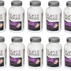 10 X Bottle of Hair Maxis Supplement Support Faster Growth Healthier Softer Stops Hair Loss