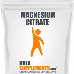 BulkSupplements.com Magnesium Citrate (25 Kilograms - 55 lbs)