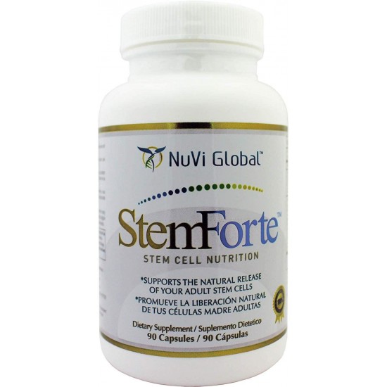 3 Stemforte 90 caps Advance Stem Cell Nutrition, Overall Well Being, Support Natural stem Cells Release Free Stevia Zero Calorie Packets