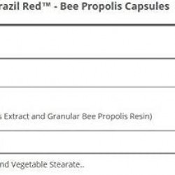 Brazil Red Bee High Concentrate Propolis (120 Capsules) - 10 Bottles