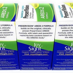 PreserVision AREDS 2 Eye Vitamin & Mineral Supplement with Lutein and Zeaxanthin, Soft Gels, 3 Pack (210ct Each) GHO#IER