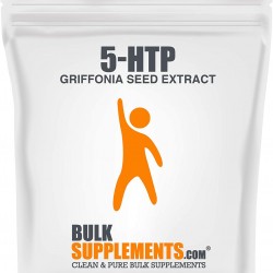 BulkSupplements.com 5-HTP (Griffonia Seed Extract) (1 Kilogram - 2.2 lbs - 5000 Servings)