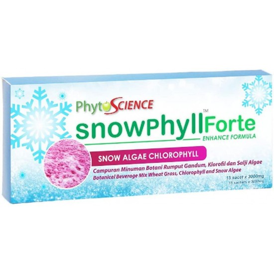 10 Boxes phytoscience snowphyll Forte (15sachets per Box)