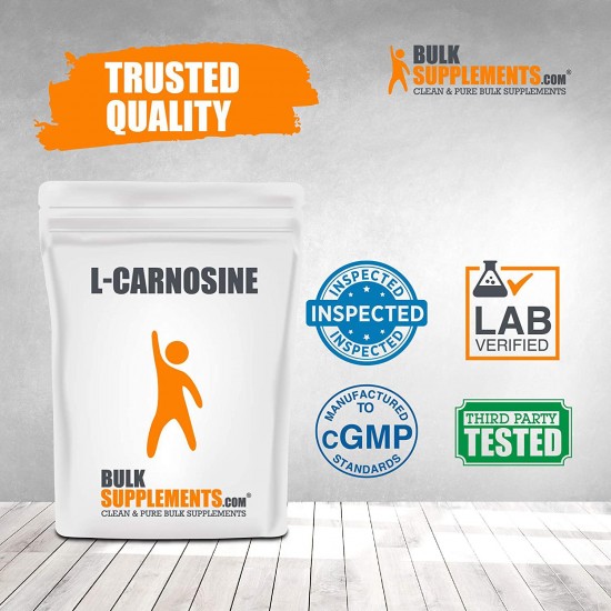 BulkSupplements L-Carnosine Powder (500 Grams)