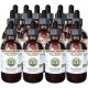 Wild Cherry Alcohol-Free Liquid Extract, Organic Wild Cherry (Prunus Serotina) Dried Bark Glycerite Natural Herbal Supplement, Hawaii Pharm, USA 15x4 fl.oz