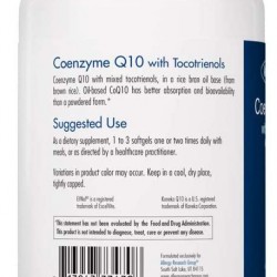 Allergy Research Group Coenzyme Q10 with Tocotrienols 200 Softgels